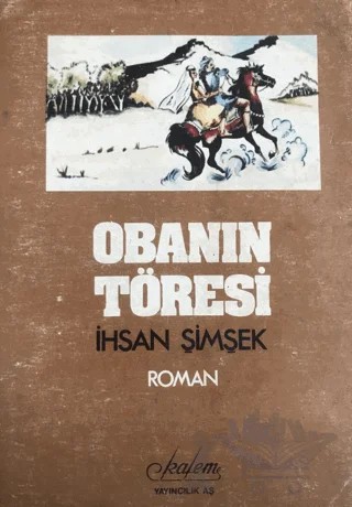 Obanın Töresi – İhsan Şimşek – Kalem Yayıncılık kitap kapağı