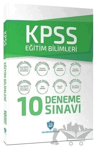KPSS Eğitim Bilimleri 10 Deneme Sınavı – İskender Daşdemir, Mustafa Önen, Zafer Özcan Oflazoğlu, Ziya Sümer – Sorubankası Net Yayınları kitap kapağı
