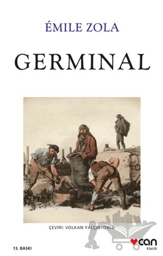 Germinal – Emile Zola – Can Yayınları kitap kapağı