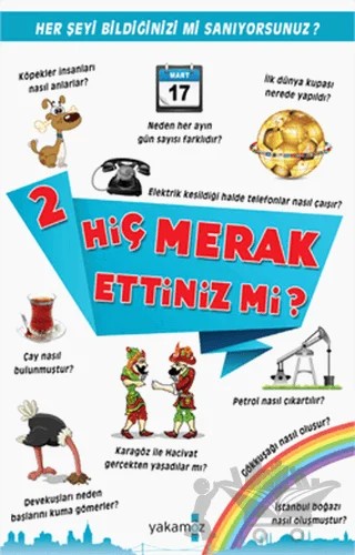 Hiç Merak Ettiniz mi? - 2 – Kolektif – Yakamoz Yayınevi kitap kapağı