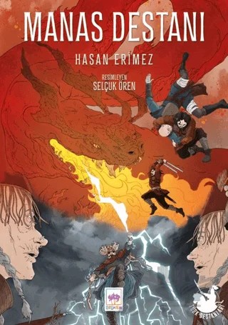 Manas Destanı – Hasan Erimez – Ötüken Çocuk Yayınları kitap kapağı