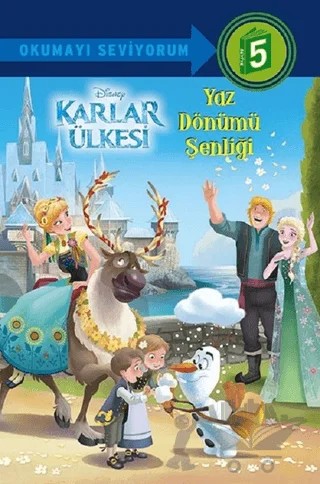 Disney Karlar Ülkesi: Yaz Dönümü Şenliği - Okumayı Seviyorum 5 – Kolektif – Doğan Egmont Yayıncılık kitap kapağı