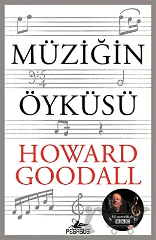 Müziğin Öyküsü – Howard Goodall – Pegasus Yayınları kitap kapağı