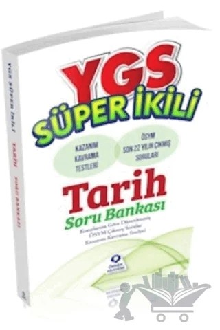 YGS Süper İkili Tarih Soru Bankası – Kolektif – Örnek Akademi kitap kapağı