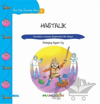 Hastalık – Ayşen Oy – Mandolin Yayınları kitap kapağı
