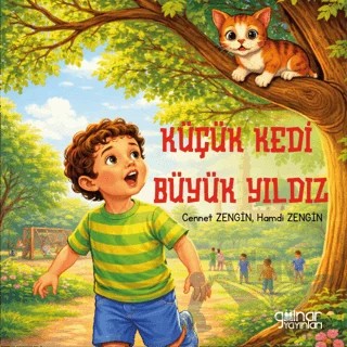 Küçük Kedi Büyük Yıldız – Cennet Zengin, Hamdi Zengin – Gülnar Yayınları kitap kapağı
