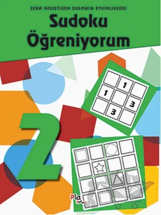 Sudoku Öğreniyorum 2 – Kolektif – Pia Çocuk Yayınları kitap kapağı