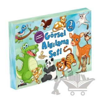 3 Yaş Görsel Algılama Seti – Afife Çoruk – Beyaz Panda Yayınları kitap kapağı
