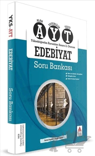 YKS AYT 2.Oturum Edebiyat Soru Bankası – Suna Ceylan, Tufan Şahin – Delta Kültür Yayınevi kitap kapağı