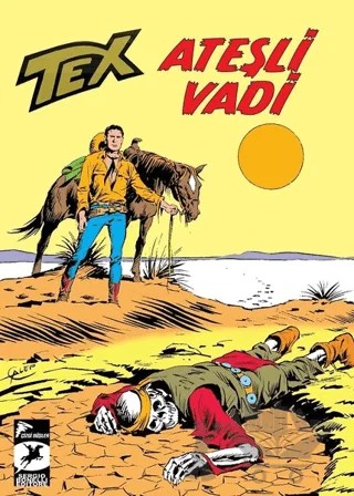 Tex Klasik Seri 44 - Ateşli Vadi - Kızıldereli Ajansı – Sergio Bonelli – Çizgi Düşler Yayınevi kitap kapağı