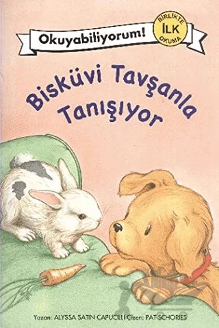 Bisküvi Tavşanla Tanışıyor – Alyssa Satin Capucilli – Pegasus Çocuk Yayınları kitap kapağı