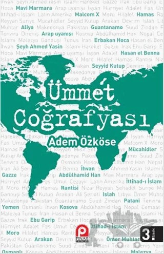 Ümmet Coğrafyası – Adem Özköse – Pınar Yayınları kitap kapağı