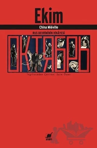 Ekim – China Mieville – Ayrıntı Yayınları kitap kapağı