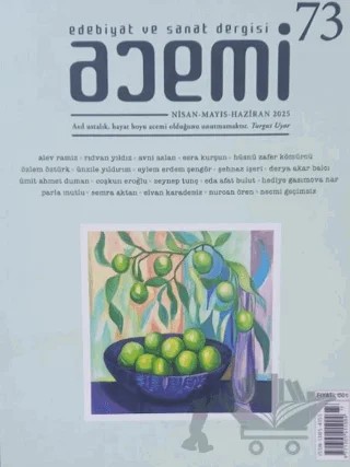 Acemi Edebiyat ve Sanat Dergisi Ocak Şubat Mart Sayı: 73 - 2025 – Acemi Dergisi kitap kapağı