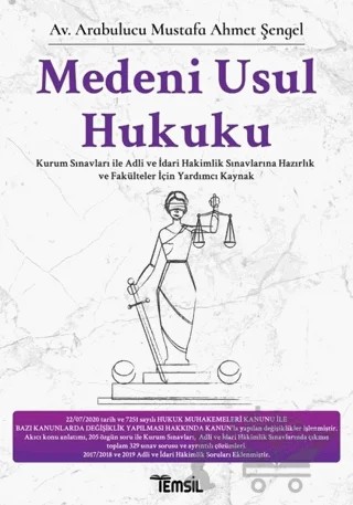 Medeni Usul Hukuku – Mustafa Ahmet Şengel – Temsil Kitap kitap kapağı