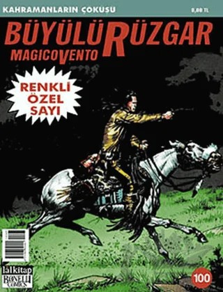 Büyülü Rüzgar Sayı: 100 Kahramanların Çöküşü – Lal Kitap kitap kapağı