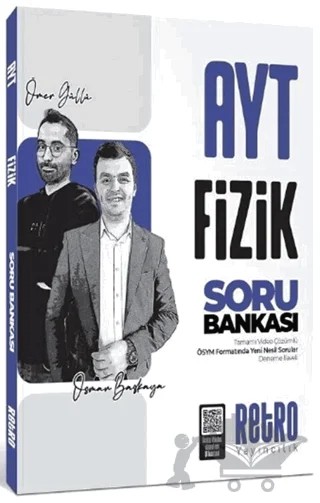 AYT Fizik Soru Bankası – Ömer Güllü, Osman Başkaya – Retro Yayıncılık kitap kapağı