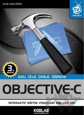 Objective-C – Tevfik Kızılören – Kodlab Yayın Dağıtım kitap kapağı