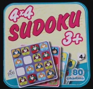 4x4 Sudoku 4 – Kolektif – Pötikare Yayıncılık kitap kapağı