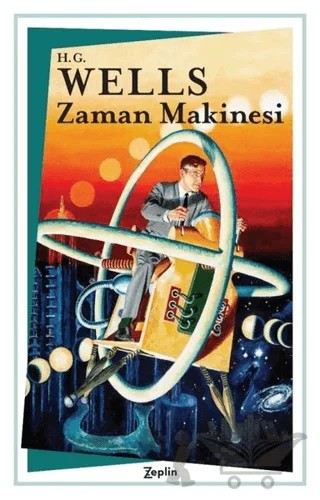 Zaman Makinesi – H. G. Wells – Zeplin Kitap kitap kapağı