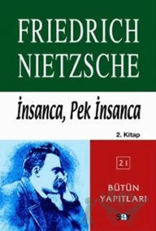 İnsanca, Pek İnsanca 2. Kitap – Friedrich Wilhelm Nietzsche – Say Yayınları kitap kapağı