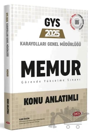 Karayolları Genel Müdürlüğü Memur GYS Konu Anlatımlı – Kollektif – Data Yayınları kitap kapağı