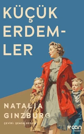 Küçük Erdemler – Natalia Ginzburg – Can Yayınları kitap kapağı