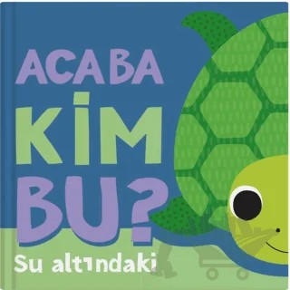 Acaba Kim Bu? – Su Altındaki – Luke Robertson – İndigo Çocuk kitap kapağı