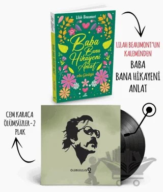 Plaklı Kitaplar - Baba Bana Hikayeni Anlat - Cem Karaca Ölümsüzler - 2 – Lilah Beaumont – Halk Kitabevi kitap kapağı