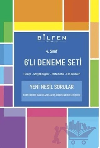 4. Sınıf 6'lı Deneme Seti – Kolektif – Bilfen Yayıncılık kitap kapağı