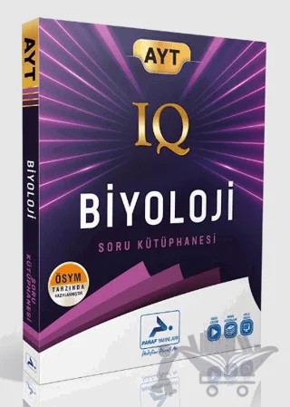 AYT IQ Biyoloji Soru Bankası – Kolektif – Paraf Yayınları kitap kapağı
