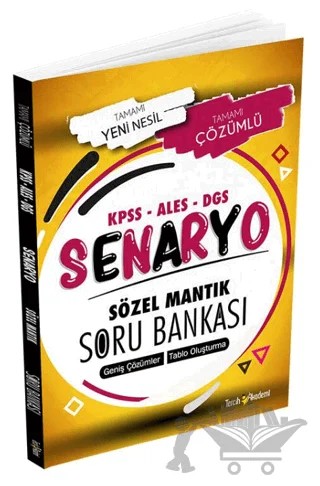 KPSS ALES DGS Sözel Mantık Senaryo Soru Bankası Çözümlü – Mehmet Görgünoğlu – Tercih Akademi Yayınları kitap kapağı