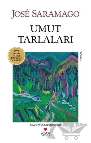 Umut Tarlaları – Jose Saramago – Can Yayınları kitap kapağı