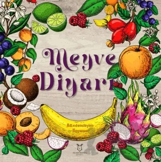 Meyve Diyarı - Akademisyen Boyama – Kollektif – Akademisyen Kitabevi kitap kapağı