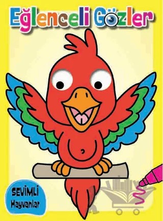 Eğlenceli Gözler – Sevimli Hayvanlar – Kolektif – 0-6 Yaş Yayınları kitap kapağı