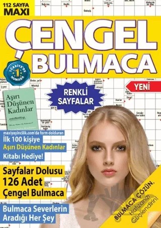 Maxi Çengel Bulmaca 20 – Bertan Kodamanoğlu – Maxi Yayıncılık kitap kapağı