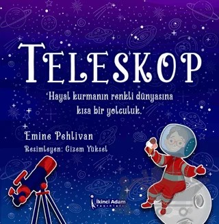 Teleskop – Emine Pehlivan – İkinci Adam Yayınları kitap kapağı