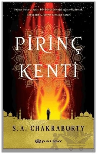 Pirinç Kenti – S.A. Chakraborty – Epsilon Yayınevi kitap kapağı