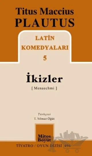 İkizler – Plautus – Mitos Boyut Yayınları kitap kapağı