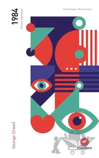 1984 – George Orwell – Flamingo Yayınları kitap kapağı