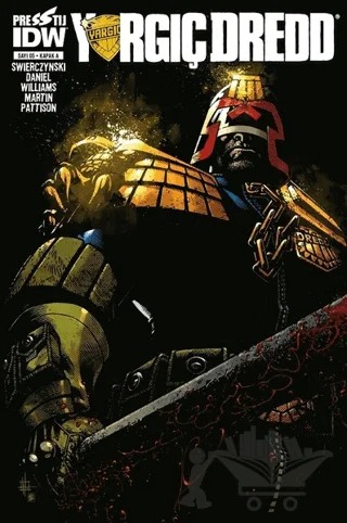 Yargıç Dredd Sayı: 5 - Kapak A – Presstij Kitap kitap kapağı