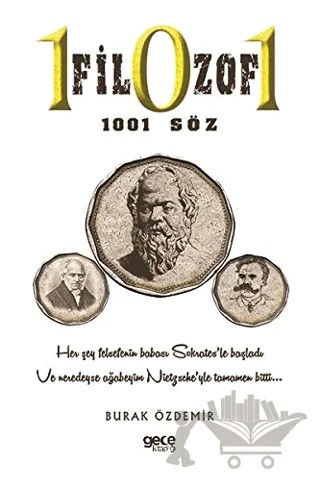101 Filozof 1001 Söz – Burak Özdemir – Gece Kitaplığı kitap kapağı