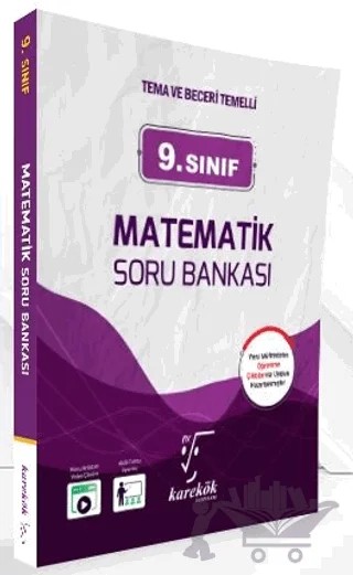 9. Sınıf Matematik Soru Bankası – Kolektif – Karekök Yayıncılık kitap kapağı