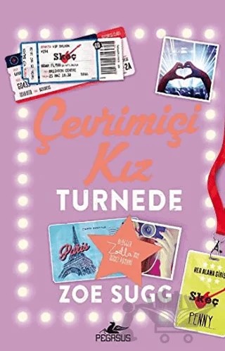 Çevrimiçi Kız Turnede – Zoe Sugg – Pegasus Yayınları kitap kapağı