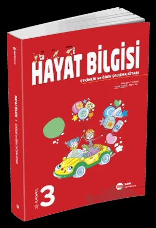 3. Sınıf Hayat Bilgisi Etkinlik ve Ödev Çalışma Kitabı – Kolektif – SBM Yayıncılık kitap kapağı