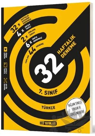 7. Sınıf Türkçe 32 Haftalık Deneme