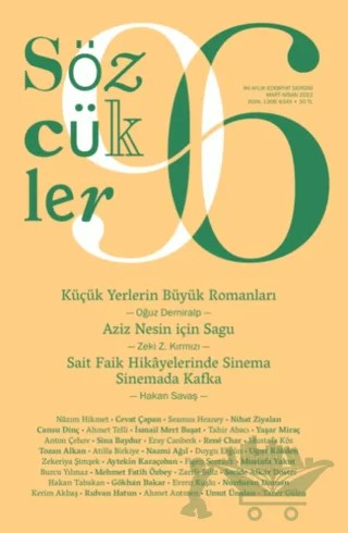 Sözcükler Dergisi Sayı: 96 Mart-Nisan 2022 – Sözcükler Yayınları kitap kapağı
