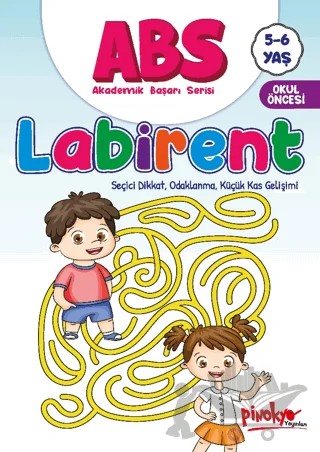 ABS 5-6 Yaş Labirent – Buçe Dayı – Pinokyo Yayınları kitap kapağı