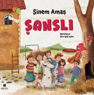 Şanslı – Sinem Amaş – Nova Kids kitap kapağı