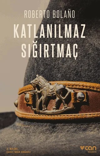 Katlanılmaz Sığırtmaç – Roberto Bolano – Can Yayınları kitap kapağı